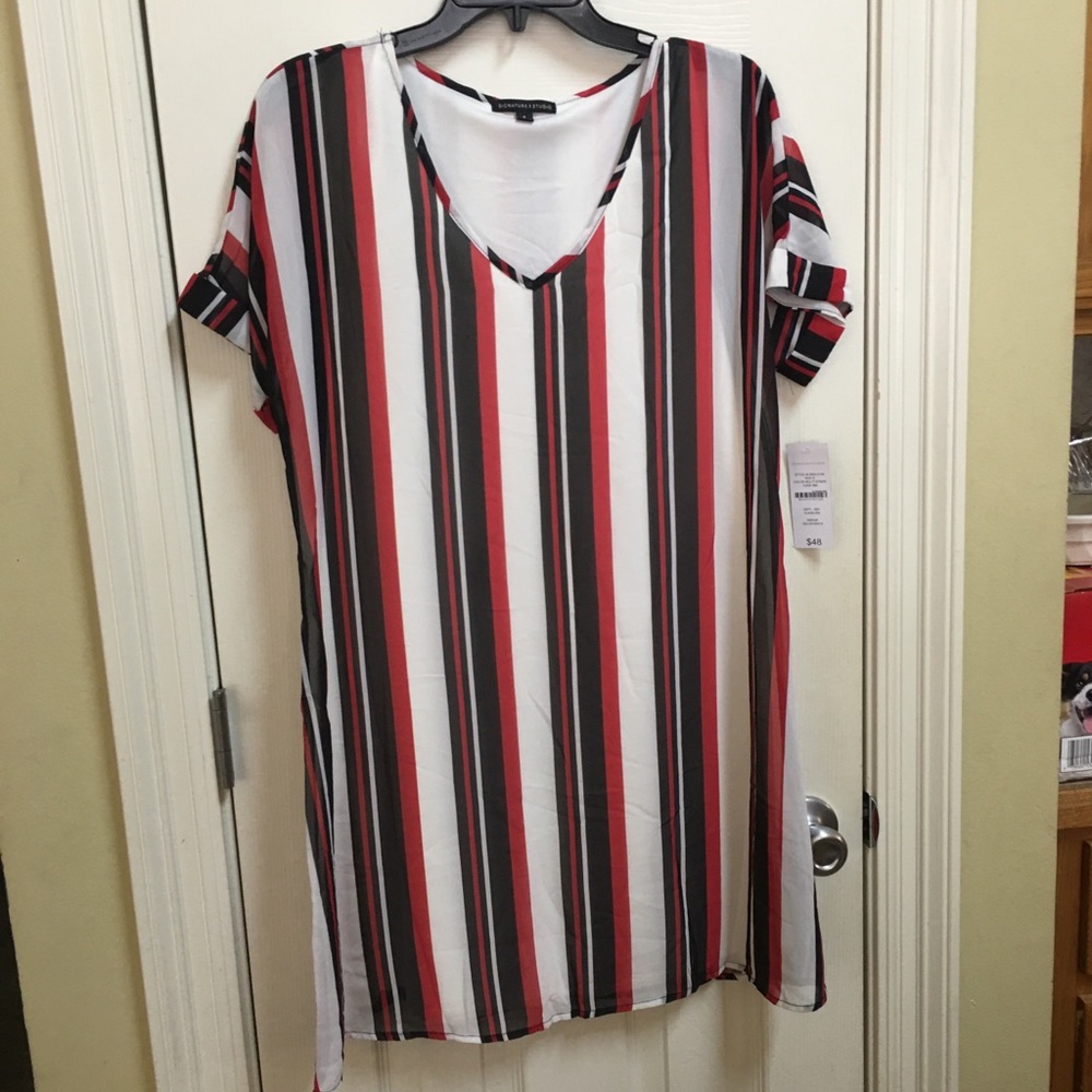 Striped dress new with tags - Picture 4 of 7